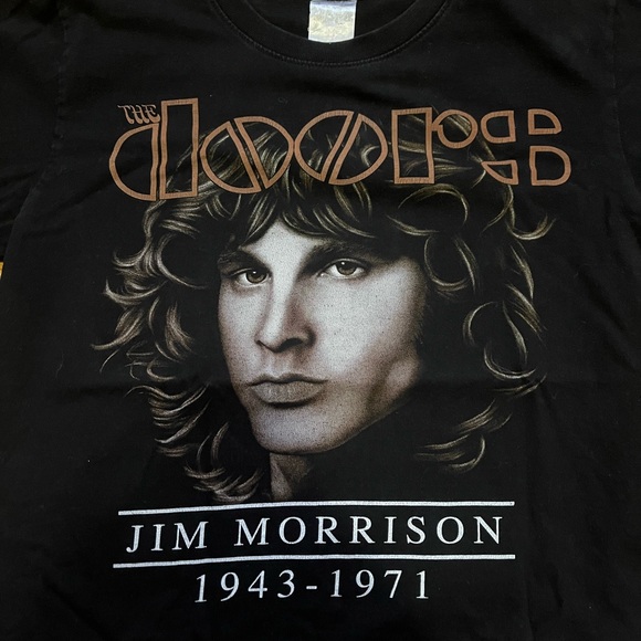 Vintage The Doors Jim Morrison T-Shirt / 90s / Bootleg / Single Stitch / Medium - Picture 2 of 9